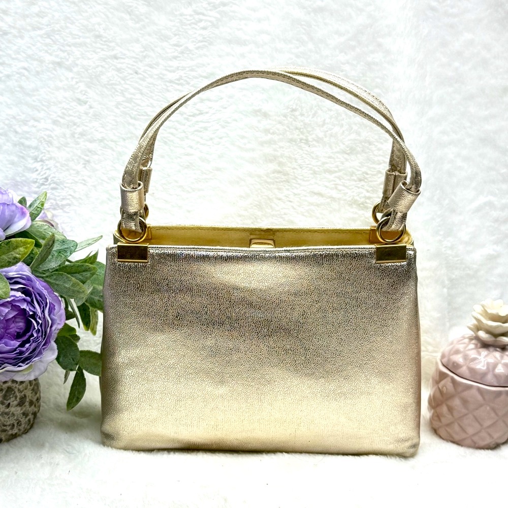 Miss Lewis bag in metallic 1970s Vintage evening bag